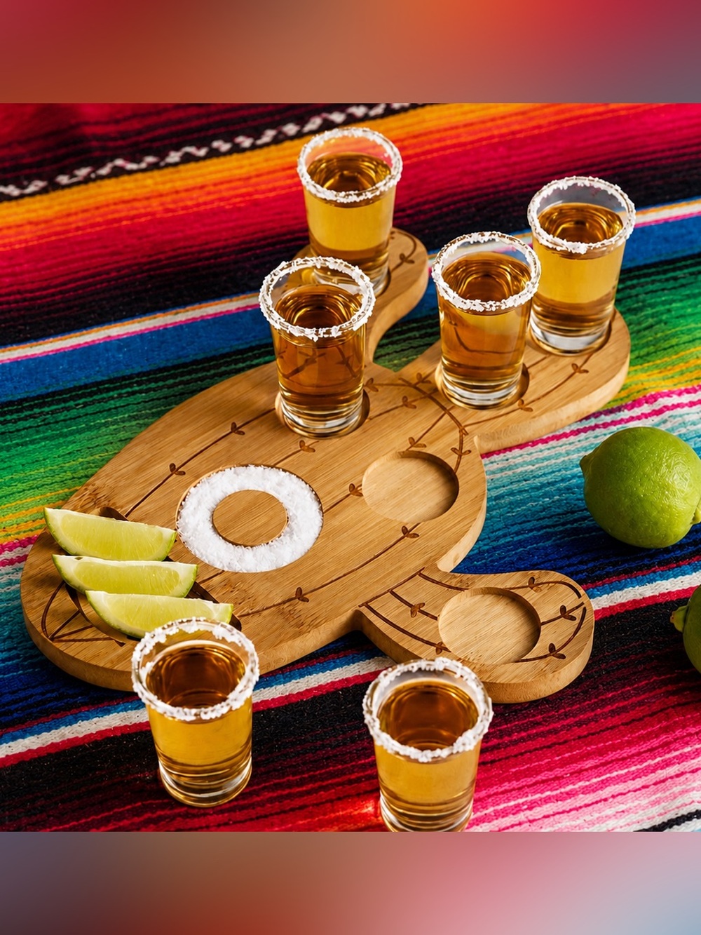 Fiesta Ready Shot Glass Serving Set